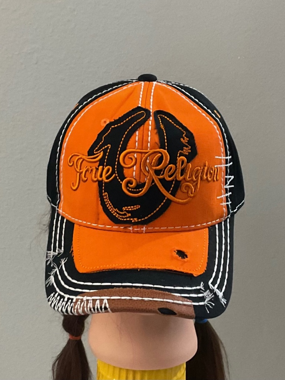 True religion Distressed Hat.
